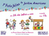 1ª Festa Julina do Jd. Americano