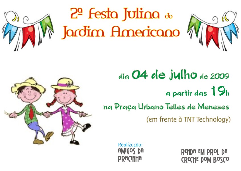 2ª Festa Julina do Jd. Americano