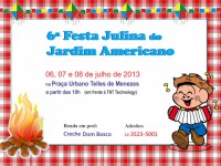 6ª Festa Julina do Jd. Americano